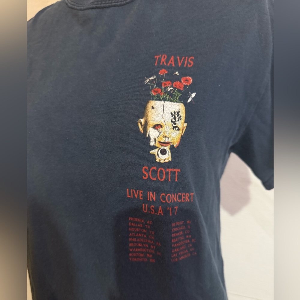 TRAVIS SCOTT CONCERT TEE SMALL - Picture 3 of 6